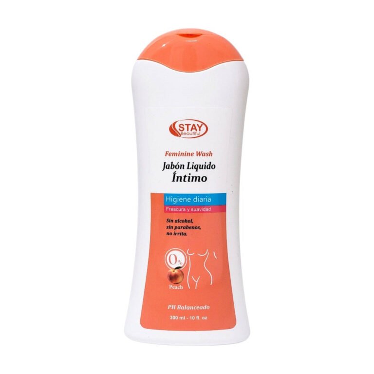 JABON LIQUIDO INTIMO FEMENINO CON AROMA A MELOCOTON STAY BEAUTIFUL 300ML