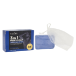 JABON MULTIFUNCIONAL PARA HOMBRES 3 EN 1 PARA LAS MANOS, ROSTRO Y CUERPO SADOER 100G