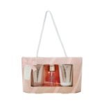 SET DE REGALO DE CUIDADO PERSONAL NUTRITIVO DE VAINILLA Y AGUA DE ROSA 3PCS BODY SENSE