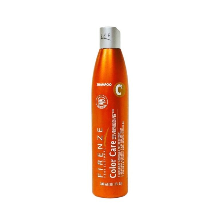 SHAMPOO ESPECIALIZADO PARA CABELLOS TINTADOS CON EXTRACTO DE MANZANILLA QUE PROTEGE EL COLOR FIRENZE 300ML