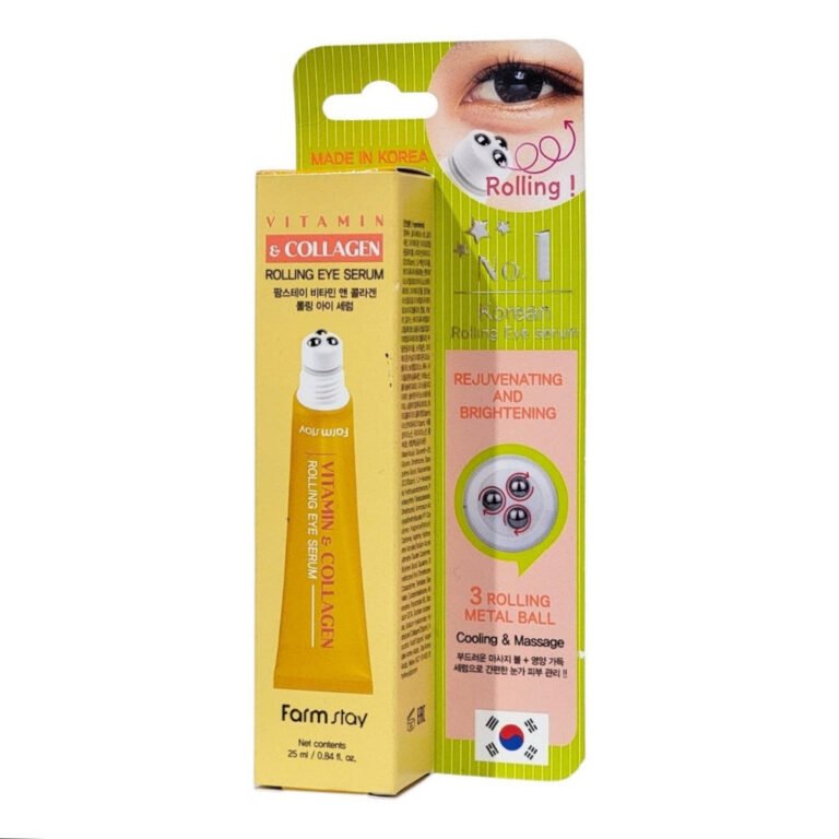 SUERO FACIAL COREANO REJUVENECEDOR PARA CONTORNO DE OJOS FARM STAY 25ML