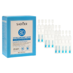 SUERO FACIAL EN AMPOLLAS DE ACIDO HIALURONICO HIDRATANTES Y REPARADORAS DE ARRUGAS SADOER 1.5MLX15UND