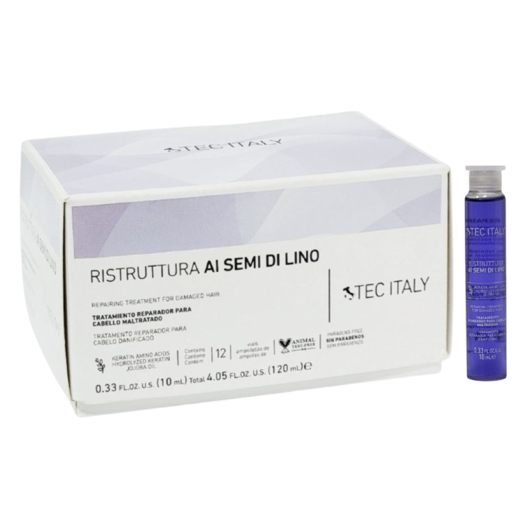 TRATAMIENTO PARA EL CABELLO REPARADOR DE KERATINA EN AMPOLLA TEC ITALY 10ML