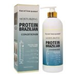 ACONDICIONADOR HIDRATANTE CON PROTEINA BRASILEÑA QUERATINA Y VITAMINA B5 KERATINE QUEEN 800ML (Copia)