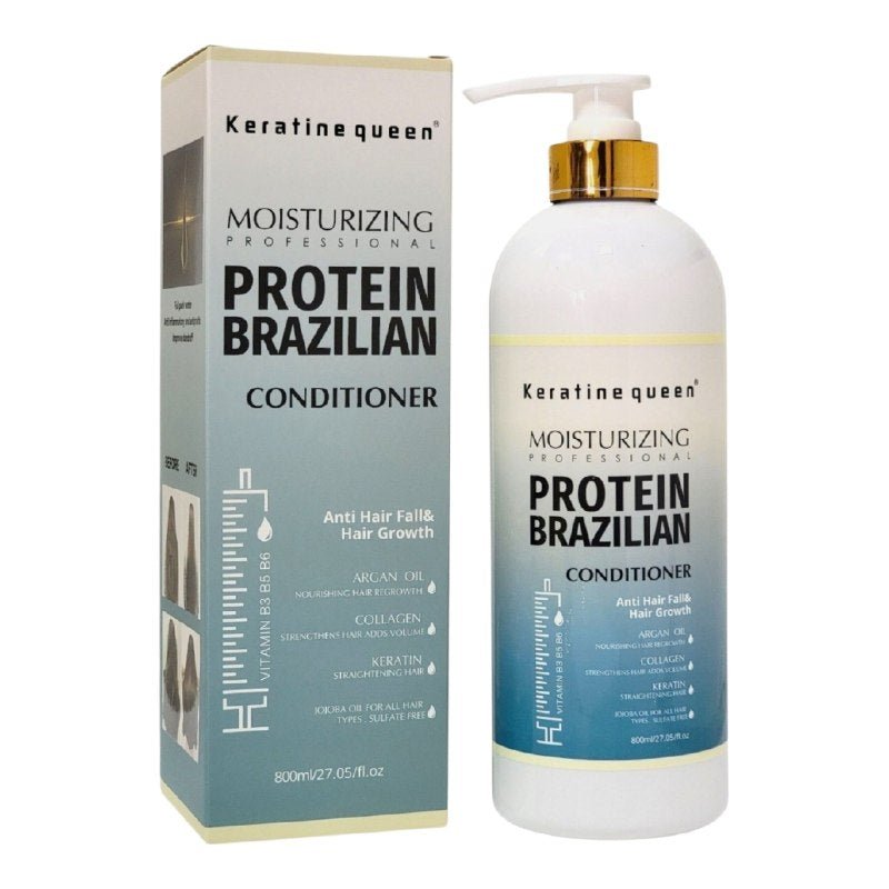 ACONDICIONADOR HIDRATANTE CON PROTEINA BRASILEÑA QUERATINA Y VITAMINA B5 KERATINE QUEEN 800ML (Copia) ACONDICIONADOR HIDRATANTE CON PROTEINA BRASILEÑA QUERATINA Y VITAMINA B5 KERATINE QUEEN 800ML (Copia)