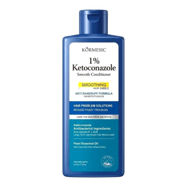 ACONDICIONADOR SUAVIZANTE CON 1% DE KETOCONAZOL KORMESIC 265G