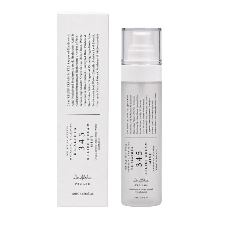 BRUMA FACIAL HIDRATANTE Y CALMANTE DE ABSORCION RAPIDA 345 RELIEF DR. ALTHEA 100ML