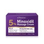CREMA DE MASAJE CAPILAR ANTICAIDA CON 5% MINOXIDIL KORMESIC 100G