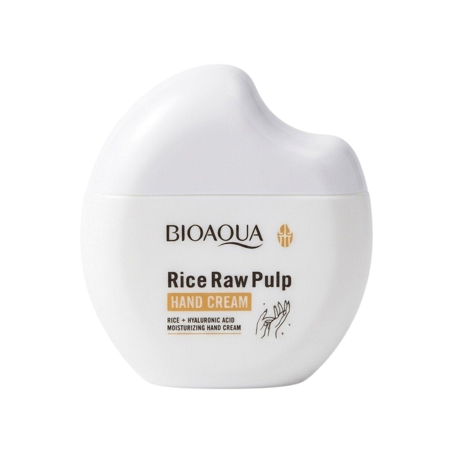 CREMA PARA MANOS HIDRATANTE Y SUAVIZANTE DE EXTRACTO DE PULPA CRUDA DE ARROZ BIOAQUA 60G CREMA PARA MANOS HIDRATANTE Y SUAVIZANTE DE EXTRACTO DE PULPA CRUDA DE ARROZ BIOAQUA 60G
