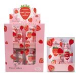 SET DE CREMA PARA MANOS Y BALSAMO LABIAL CON AROMA A FRESAS MOCALLURE