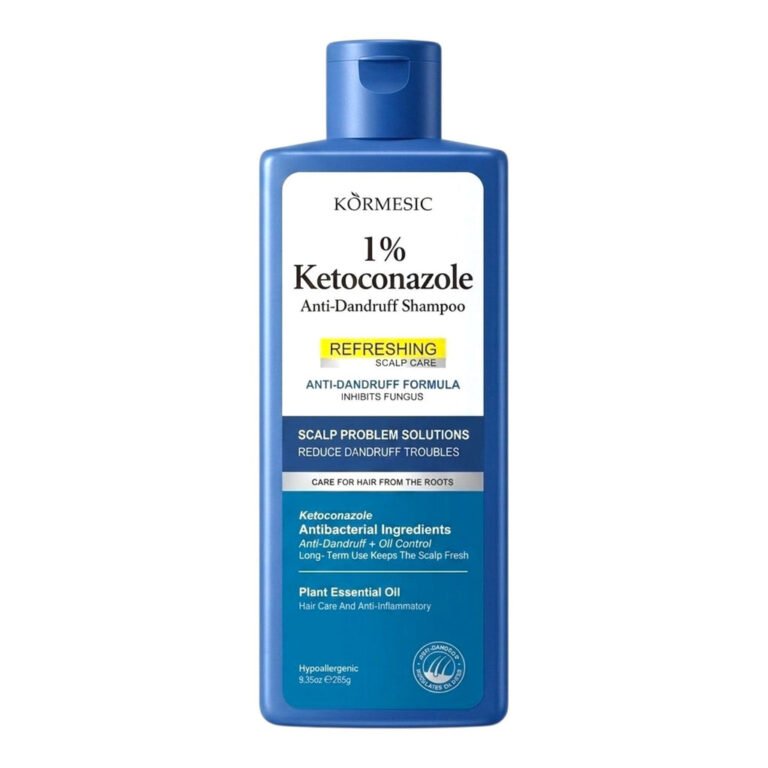SHAMPOO ANTICASPA REFRESCANTE CON 1% DE KETOCONAZOL KORMESIC 265G