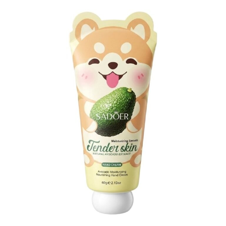 CREMA PARA MANOS HIDRATANTE CON EXTRACTO NATURAL DE AGUACATE SADOER 60G