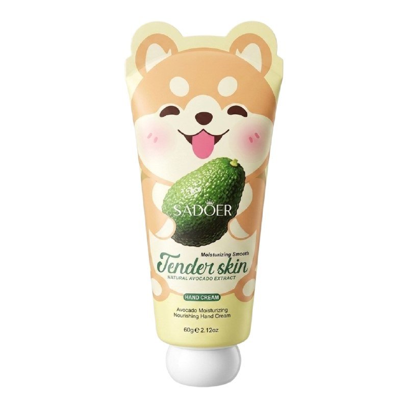 CREMA PARA MANOS HIDRATANTE CON EXTRACTO NATURAL DE AGUACATE SADOER 60G CREMA PARA MANOS HIDRATANTE CON EXTRACTO NATURAL DE AGUACATE SADOER 60G