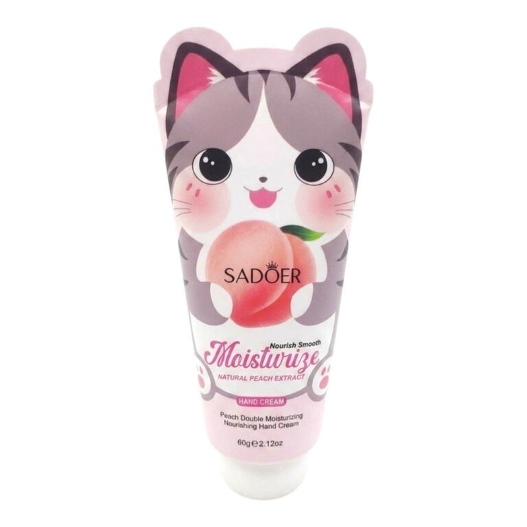CREMA PARA MANOS HIDRATANTE CON EXTRACTO NATURAL DE DURAZNO SADOER 60G (Copia)