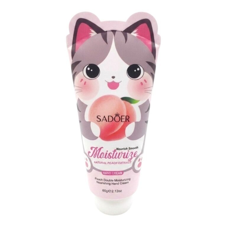CREMA PARA MANOS HIDRATANTE CON EXTRACTO NATURAL DE DURAZNO SADOER 60G (Copia)