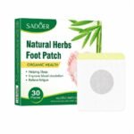 PARCHES PARA PIES Y CUERPO DE HIERBAS NATURALES SADOER 30PCS
