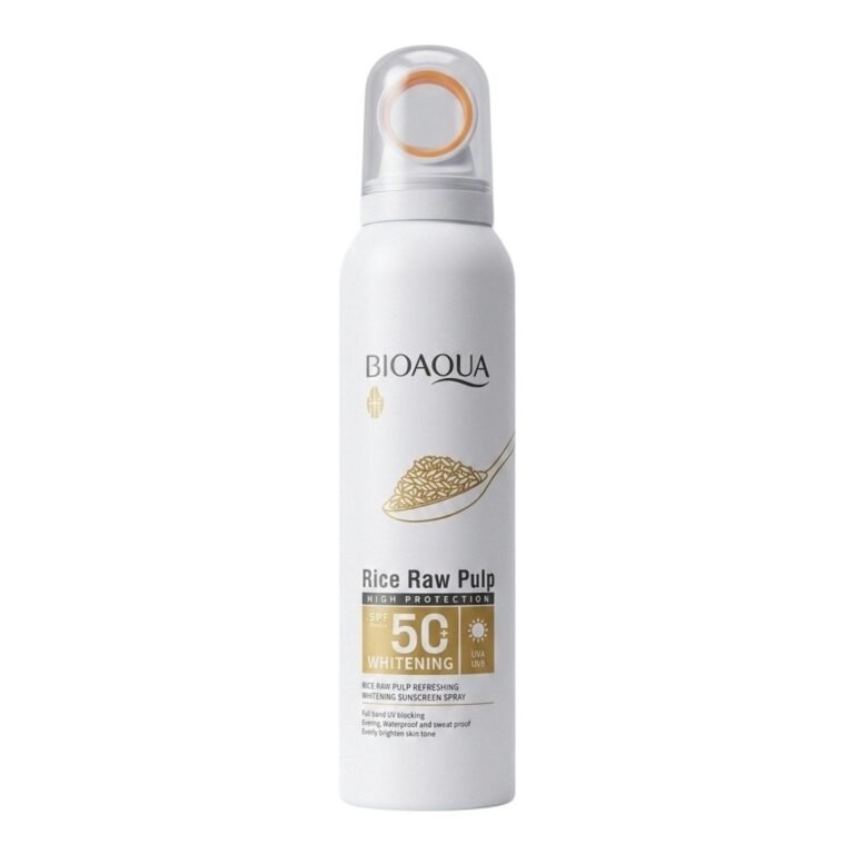 PROTECTOR SOLAR EN SPRAY CON EXTRACTO DE ARROZ PROTEGER LA PIEL DE LA EXPOSICIÓN SOLAR BIOAQUA 150ML