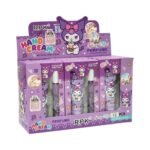 SET DE CREMA PARA MANOS Y PERFUME DEL PERSONAJE KUROMI AROMA DE LARGA DURACION RPK 30ML + 10ML