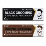 SET DE RELLENADOR DE PRECISIÓN PARA BARBA, BIGOTE Y PATILLAS BUNEE BEARD FILLER PEN KIT