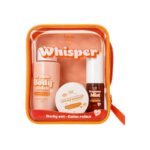 SET WHISPER FRAGANCIA CORPORAL 35ML GEL DE BAÑO CON CREMA 110ML CREMA CORPORAL 50G (M)