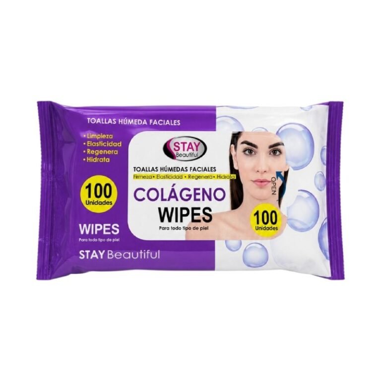 TOALLITAS HUMEDAS FACIALES CON COLAGENO STAY