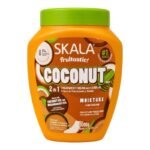 TRATAMIENTO CAPILAR EN CREMA 2 EN 1 DE COCO QUE NUTRE E HIDRATA EL CABELLO SECO Y OPACO SKALA 1000G