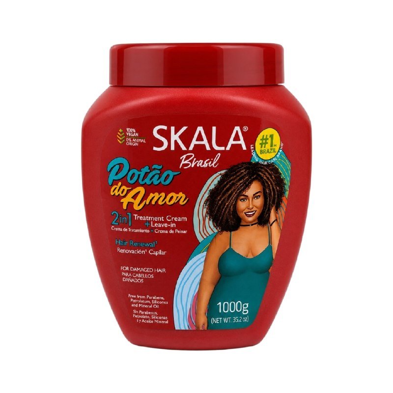 TRATAMIENTO CAPILAR EN CREMA 2 EN 1 QUE NUTRE, HIDRATA Y REVITALIZA EL CABELLO SKALA 1000G TRATAMIENTO CAPILAR EN CREMA 2 EN 1 QUE NUTRE, HIDRATA Y REVITALIZA EL CABELLO SKALA 1000G