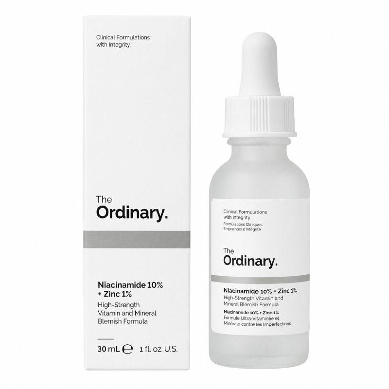 SERUM FACIAL NIACINAMIDA 10% MAS ZINC 1% THE ORDINARY 30 ML SERUM FACIAL NIACINAMIDA 10% MAS ZINC 1% THE ORDINARY 30 ML
