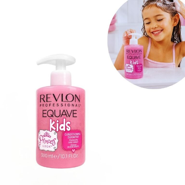 SHAMPOO 2 EN 1 Y ACONDICONADOR SUAVE HIDRATANTE Y DESENREDANTE PARA NIÑAS REVLON 300ML