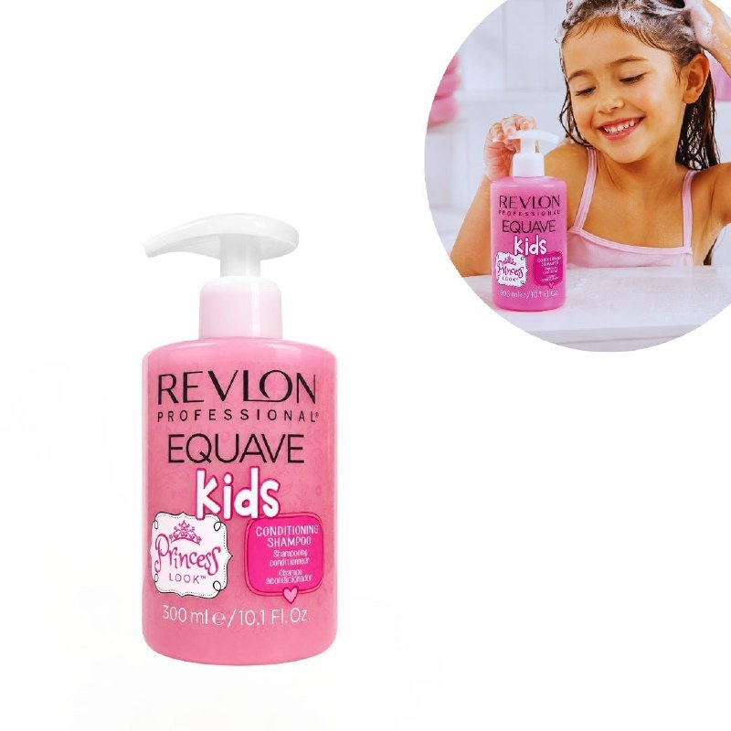 SHAMPOO 2 EN 1 Y ACONDICONADOR SUAVE HIDRATANTE Y DESENREDANTE PARA NIÑAS REVLON 300ML SHAMPOO 2 EN 1 Y ACONDICONADOR SUAVE HIDRATANTE Y DESENREDANTE PARA NIÑAS REVLON 300ML
