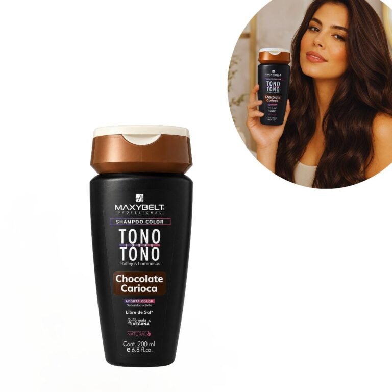 SHAMPOO DE COLOR TONO SOBRE TONO CHOCOLATE CARIOCA MAXYBELT PROFESSIONAL 200ML 1 UND