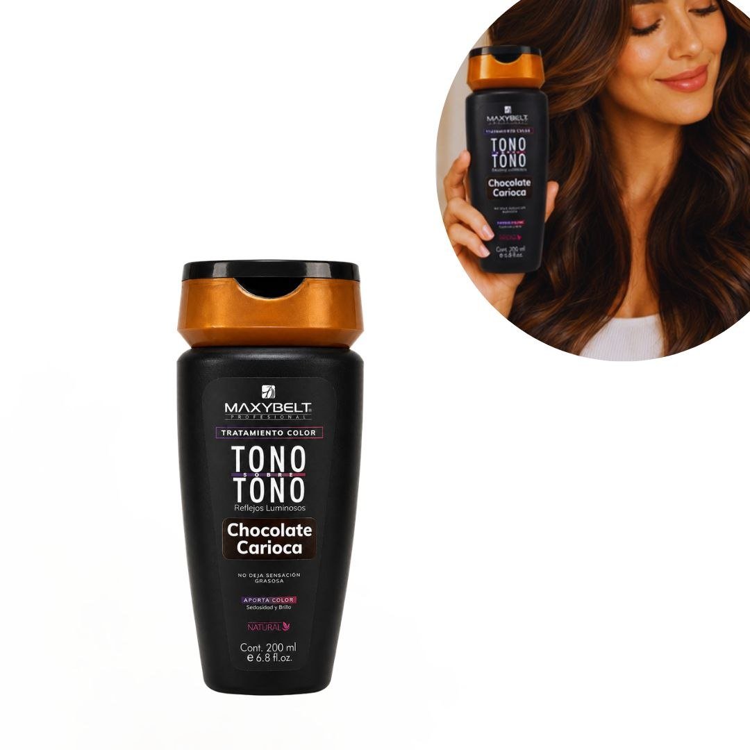 TRATAMIENTO DE COLOR TONO SOBRE TONO CHOCOLATE CARIOCA MAXYBELT PROFESSIONAL 200ML 1 UND TRATAMIENTO DE COLOR TONO SOBRE TONO CHOCOLATE CARIOCA MAXYBELT PROFESSIONAL 200ML 1 UND