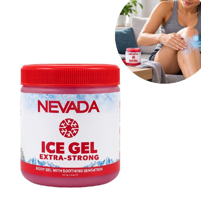 GEL CORPORAL ANALGESICO Y RELAJANTE MUSCULAR REFRESCANTE E EFECTO FRIO NEVADA 227G GEL CORPORAL ANALGESICO Y RELAJANTE MUSCULAR REFRESCANTE E EFECTO FRIO NEVADA 227G