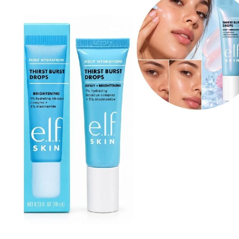 GOTAS FACIALES HIDRATANTES E ILUMINADORAS CON 5% NIACINAMIDA Y 1% HIBISCO ELF 10ML