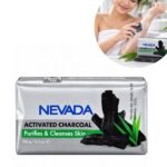 JABÓN CORPORAL Y FACIAL DE CARBÓN ACTIVADO LIMPIEZA PROFUNDA NEVADA 150G