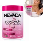 MASCARILLA CAPILAR 3 EN 1 RECONSTRUCCIÓN PODEROSA ACEITE DE ARGÁN Y PROTEÍNA DE SOYA NEVADA 1000ML