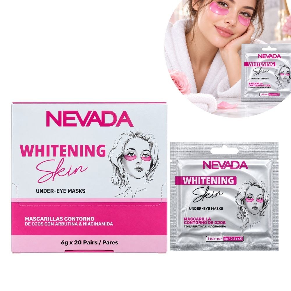 MASCARILLA PARA EL CONTORNO DE OJOS ILUMINADORA CON ARBUTINA Y NIACINAMIDA NEVADA 6G MASCARILLA PARA EL CONTORNO DE OJOS ILUMINADORA CON ARBUTINA Y NIACINAMIDA NEVADA 6G