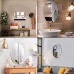 ESPEJO ADHESIVO PARA PARED EN AZULEJOS, BAÑO, DORMITORIO, SALA DE ESTAR, ESPEJO DE PARED DE PLASTICO MIRROR STICKER 30X40CM