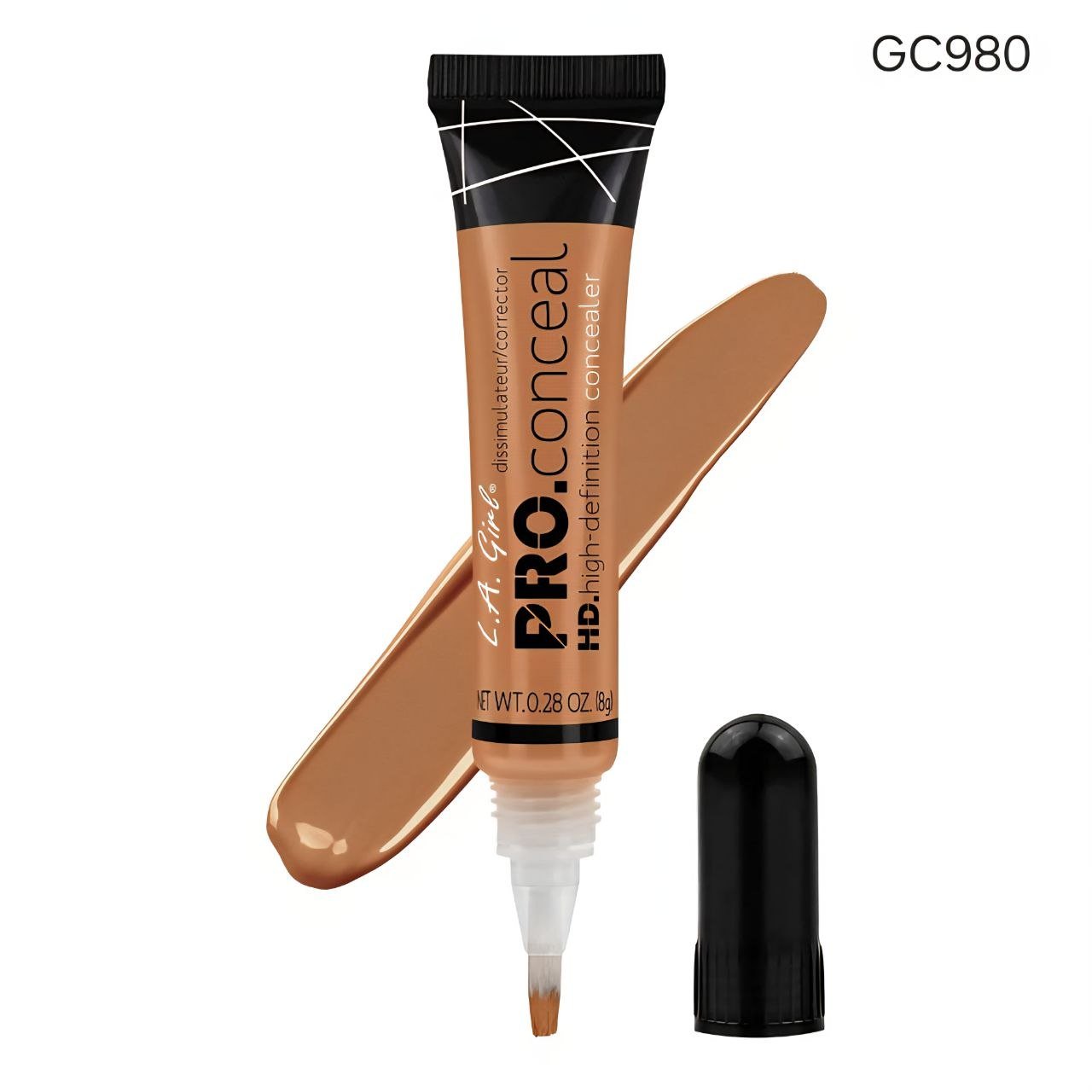 081555969806-1.jpg CORRECTOR LÍQUIDO TONO GC980 COOL TAN PRO CONCEAL L.A. GIRL 8G - Imagen 1