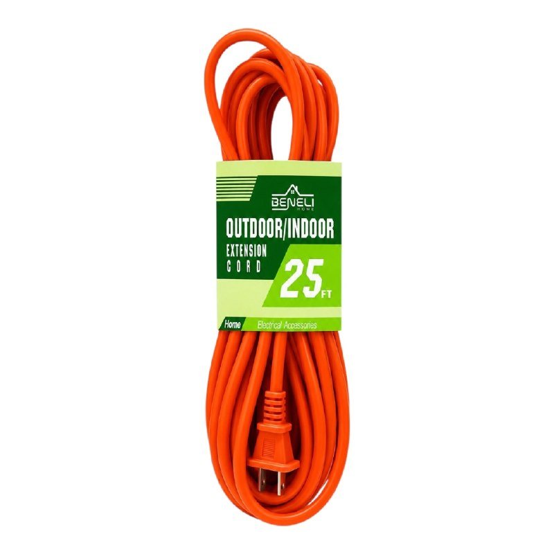 10b4b1fb-1a04-45cc-8f14-d40cd93e7711.jpg EXTENSIÓN ELÉCTRICA DE ALTA RESISTENCIA PARA INTERIORES Y EXTERIORES BENELI HOME OUTDOOR/INDOOR 762 CM - Imagen 1
