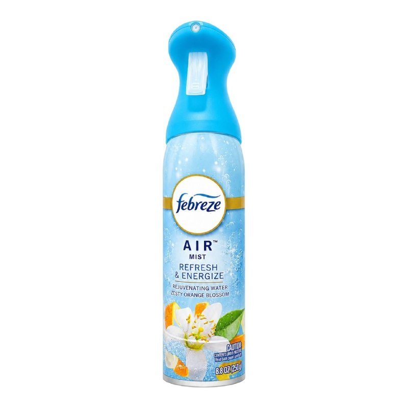 194d92d6-b6f7-4b3b-b83e-626794c626ac.jpg AMBIENTADOR AROMATIZANTE EN SPRAY DE AGUA REJUVENECEDORA Y FLOR DE NARANJA FEBREZE 250G - Imagen 1