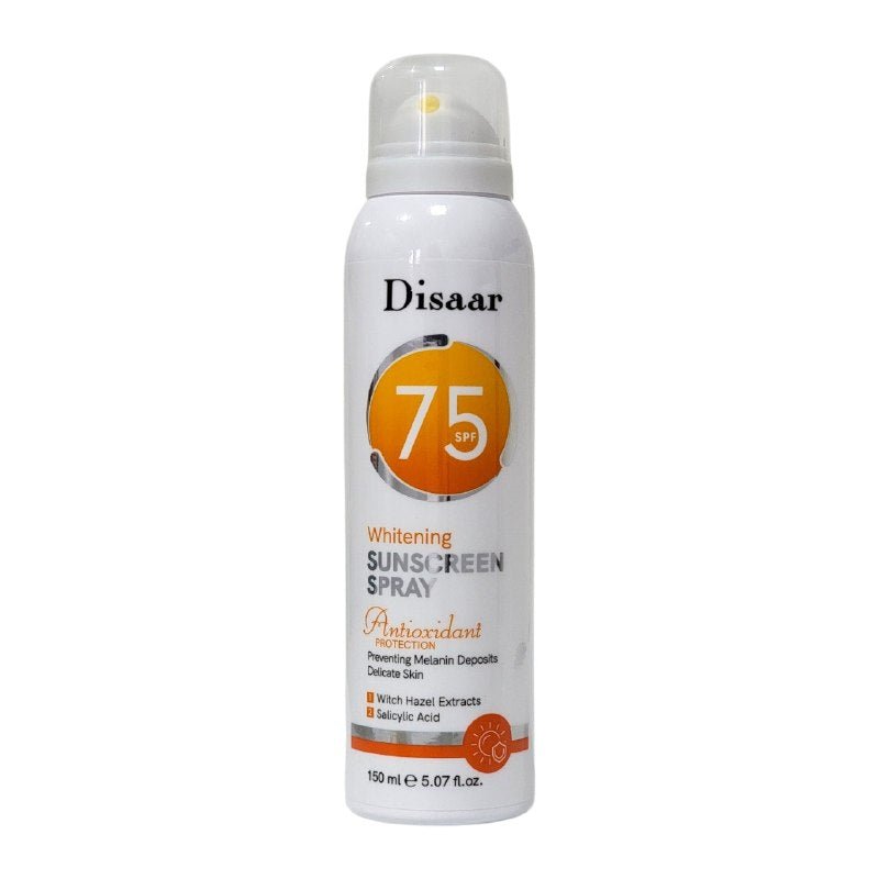 1981682041088_1.jpg PROTECTOR SOLAR EN SPRAY CON EFECTO ACLARANTE SPF 75 DISAAR 150ML - Imagen 1