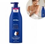 CREMA CORPORAL DE HIDRATACION PROFUNDA CON MANTECA DE CACAO Y ACIDO HIALURONICO NIVEA 400ML