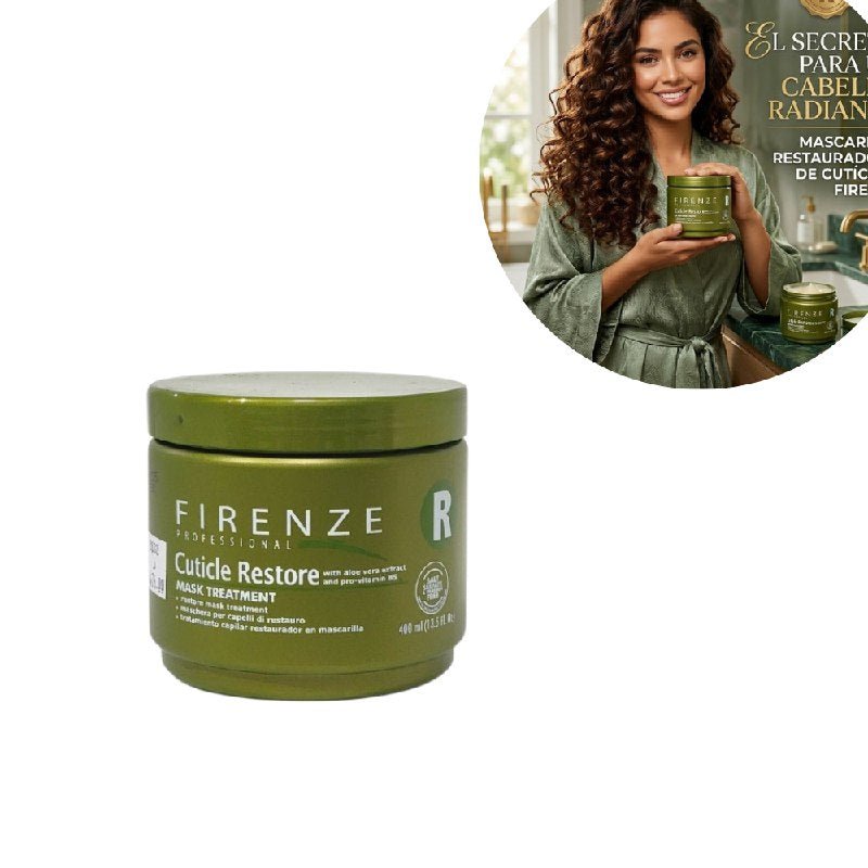 361d0ed0-cdf6-4a26-a594-356c4b927bcc.jpg MASCARILLA CAPILAR RESTAURADORA INTENSIVA DE LAS CUTICULAS FIRENZE 400ML - Imagen 1