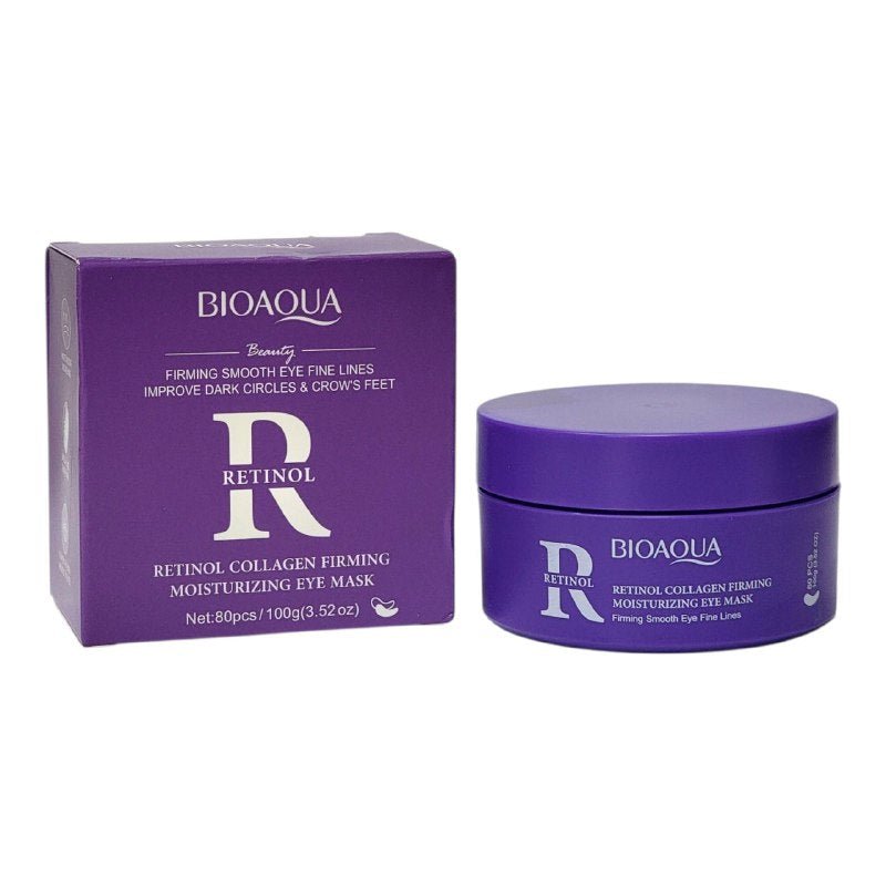 4a4d7ea3-730d-47aa-a2c0-11c401d013ea.jpg MASCARILLA FACIAL PARA CONTORNO DE OJOS REAFIRMANTE E HIDRTANTE PARA OJERAS DE RETINOL Y COLAGENO BIOAQUA 100G - Imagen 1