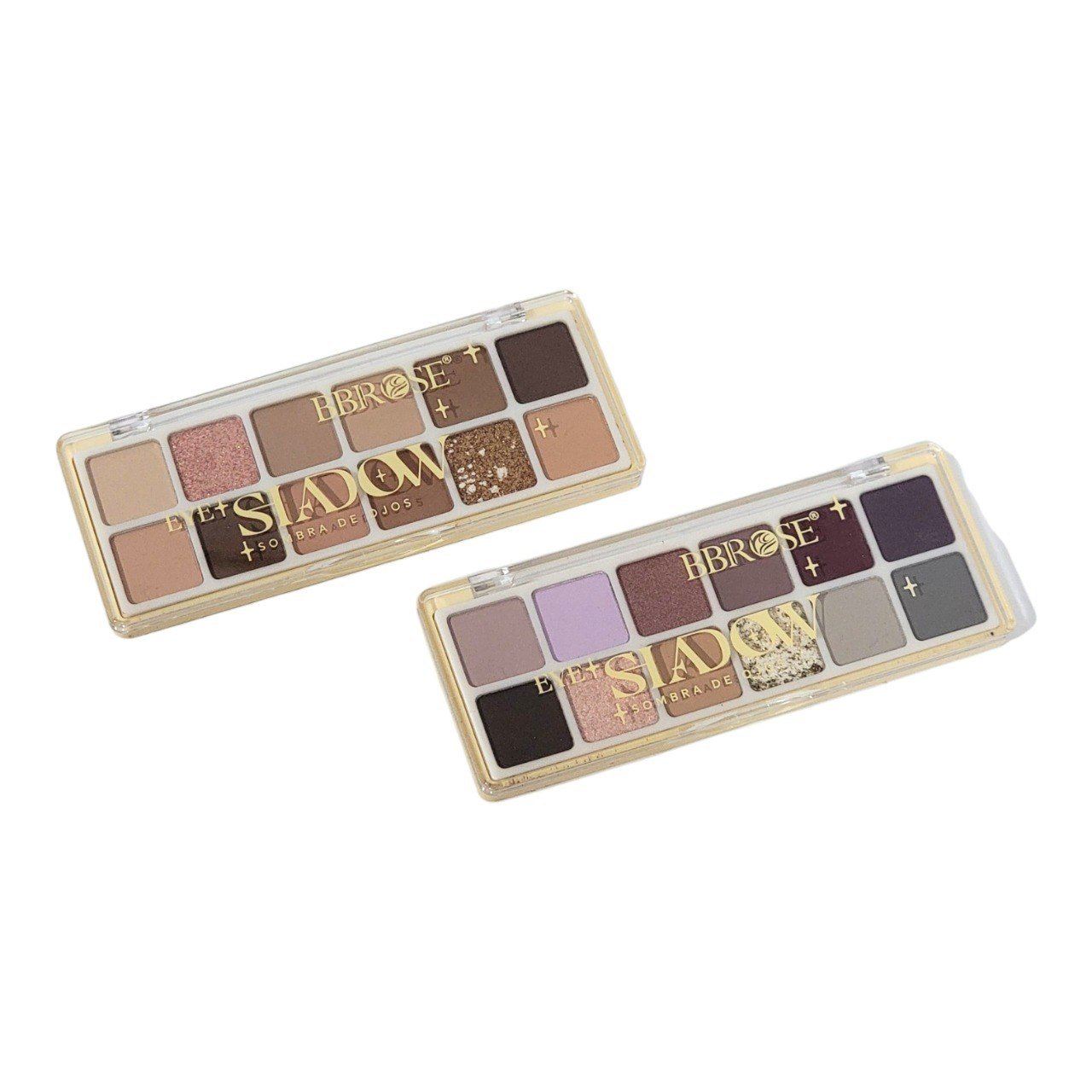 5061030634981-2.jpg PALETA DE SOMBRAS DE OJOS NEUTRALES Y BRILLANTES 12 TONOS BBROSE 14G - Imagen 1