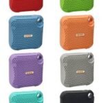 PARLANTE ALTAVOZ INALAMBRICO CON LUCES LED 11X11CM MOBILE SPEAKER MS-2227BT 8 COLORES