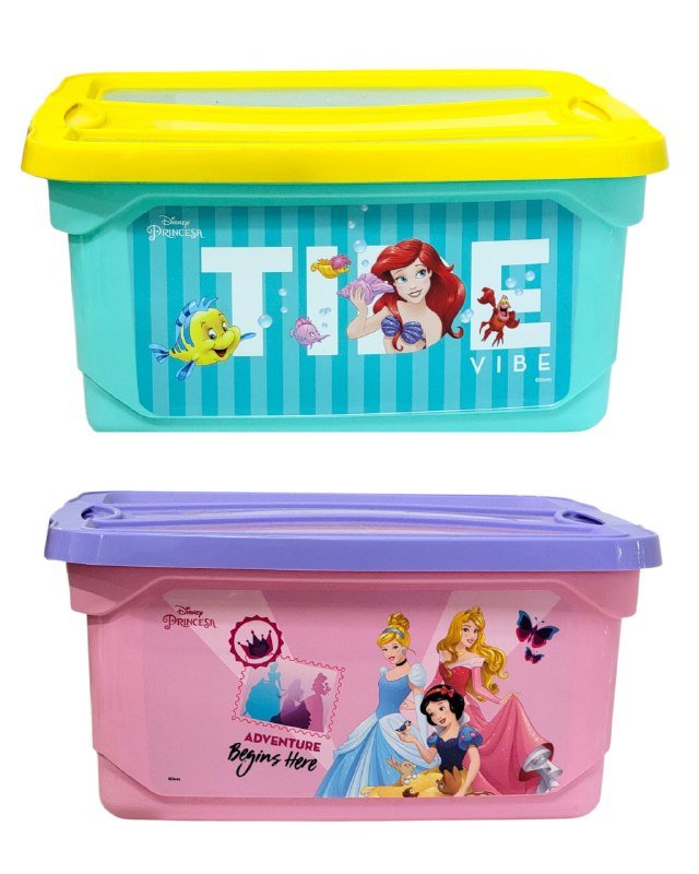 76b2655e-5627-41ed-bc58-39a29bcd7197.jpg ORGANIZADOR CAJA DE ALMACENAMIENTO ORGANIZADORA PARA NIÑAS DE PRINCESAS DISNEY 18.5X35X42CM - Imagen 1