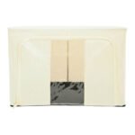 ORGANIZADOR CAJA DE ALMACENAMIENTO PLEGABLE DE TELA MULTIFUNCIONAL PARA ORGANIZAR ROPA, JUGUETES O LIBROS 50X40X32CM
