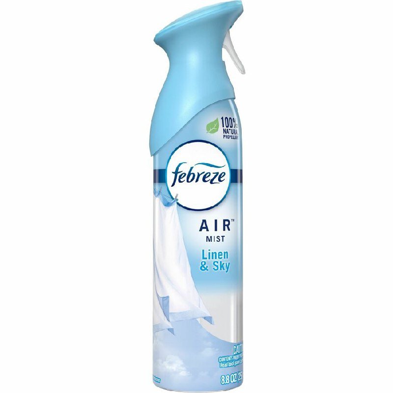 ab471a1c-6810-4449-87f2-aeefab672cb6.jpg AMBIENTADOR AROMATIZANTE EN SPRAY DE LINO Y CIELO FEBREZE 250G - Imagen 1